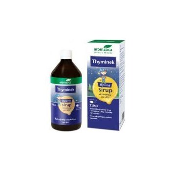 Aromatica Bylinný sirup Thymínek od 3 let 210 ml