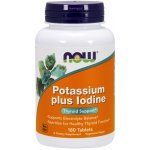 Now Foods Foods Potassium Iodide 30 mg 180 tablet – Hledejceny.cz