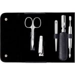 Zwilling Classic Inox manikúra, černá kůže nůžky 2v1, štípátko 97546-004, 5 ks – Zboží Dáma