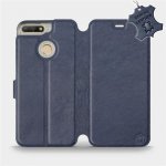Mobiwear Flip pouzdro Huawei Y6 Prime 2018 kožené Modré – Zboží Živě
