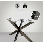 Design Shop Biloxi 319831 černá – Zboží Dáma