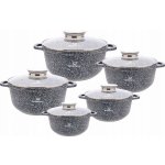 KlonBerg Sada titanových hrnců MRAMOR INDUKCE 10 ks – Hledejceny.cz
