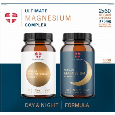 Heart Elements Ultimate Magnesium Complex 2 x 60 kapslí – Hledejceny.cz