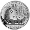 China Mint Shanghai Mint Stříbrná mince 10 Yuan China Panda 2011 1 oz
