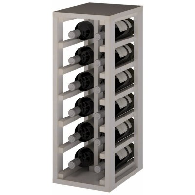 Expovinalia Regál na víno PETÍN I Borovice s bílým nátěrem – Zboží Dáma