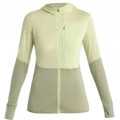 Icebreaker Wmns Merino 200 Realfleece Descender LS Zip Hoodie Glazen/Lichen/Cb – Hledejceny.cz