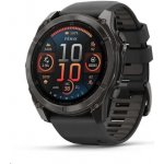 Garmin Fenix 8 AMOLED 51mm Sapphire Carbon Gray Titanium/Black 010-02905-21 – Zboží Živě