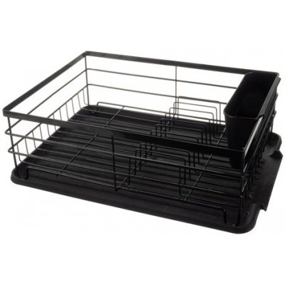 Ruhhy 21992 Odkapávač na nádobí černý – Zboží Mobilmania