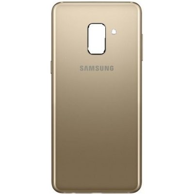 Kryt Samsung A530 Galaxy A8 (2018) zadní + sklíčko kamery zlatý – Zboží Mobilmania