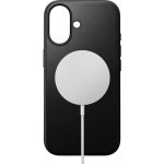 Nomad Modern Leather Case MagSafe kožený kryt iPhone 17 Black – Sleviste.cz