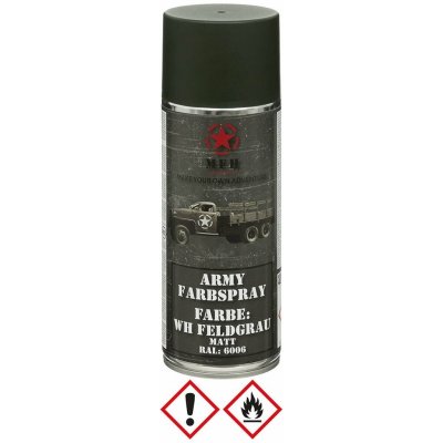Max Army Barva ve spreji 400 ml - feldgrau – Hledejceny.cz