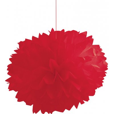 Creative Converting U.S.A Pom pom červený 40 cm – Hledejceny.cz