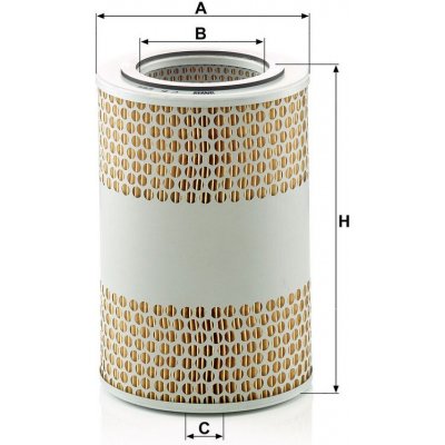 MANN-FILTER Vzduchový filtr MANN C15124/4 (MF C15124/4) – Hledejceny.cz