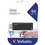 Verbatim Store 'n' Go Slider 64GB 98698 – Hledejceny.cz