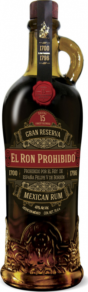 El Ron Prohibido Solera 40% 0,7 l (holá láhev)