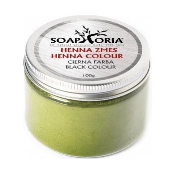 Soaphoria Henna černá barva na vlasy 100 g