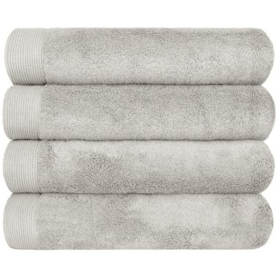 SCANquilt modalový ručník Modal Soft 30 x 50 cm šedobéžová