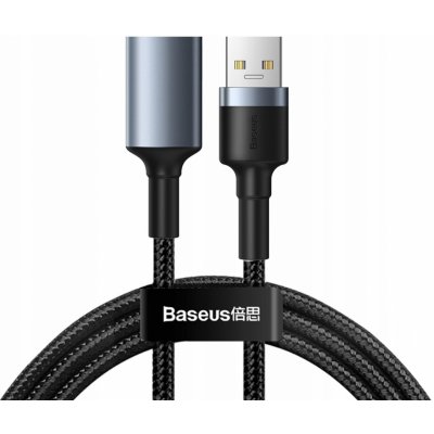 Baseus CADKLF-B0G Cafule nabíjecí / datový USB 3.0 samec na USB 3.0 samice 2 A, 1m, šedý – Zboží Mobilmania