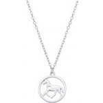 Nubis® Střibrný náhrdelník kůň NB-2443 – Zboží Dáma