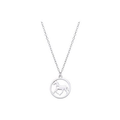 Nubis® Střibrný náhrdelník kůň NB-2443 – Zboží Dáma