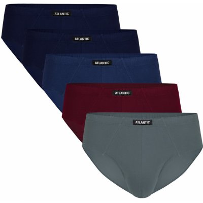 Atlantic pánské slipy 5SMP 002 A'5 vícebarevné – Sleviste.cz