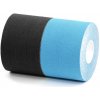 Tejpy BronVit Sport Kinesio Tape set 2 x černá/modrá 5cm x 6m
