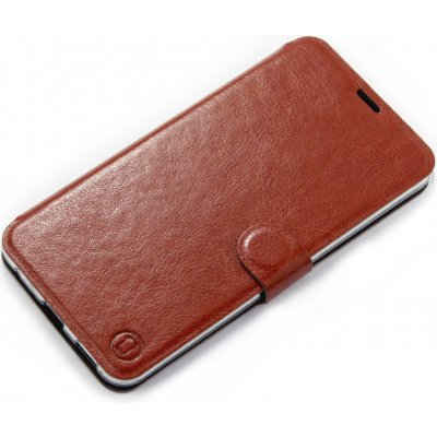 Pouzdro Mobiwear Flip Motorola Moto G32 - C_BRS Brown&Gray – Zboží Mobilmania