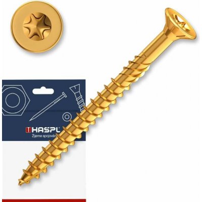 Vrut konstrukční 3,5x50 mm zápustná hlava TX15 ZZ - sáček 30ks HASPL 25984 – Hledejceny.cz