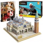 CubicFun 3D puzzle National Geographic: Náměstí svatého Marka 107 ks – Hledejceny.cz