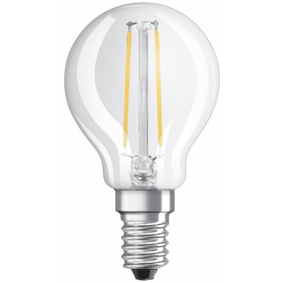 Osram LED žárovka LED E14 P45 1,5W = 15W 136lm 2700K Teplá bílá 300° Filament STAR – Zboží Živě