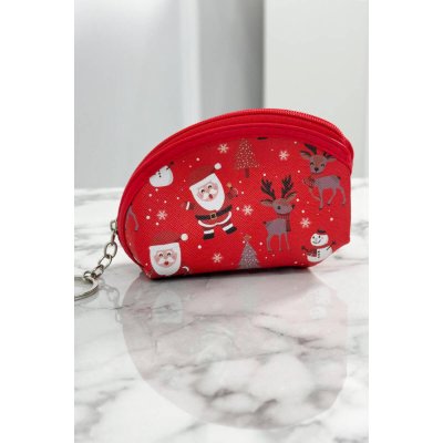 Peněženka s vánočním motivem BB315 159-PR2 červený