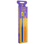 Nordics 6580 Recyklovatelné zubní kartáčky z bioplastu Soft 2 ks – Sleviste.cz