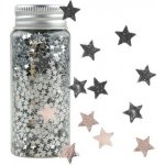 Konfety hvězdičky v tubě stříbrné 55 g – Zboží Dáma