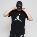 Jordan J JUMPMAN SS CREW CJ0921-011 černá – Zboží Dáma
