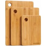 ATMOWOOD Sada prkének z bambusu - 3 ks – Sleviste.cz