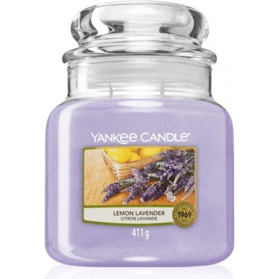Yankee Candle Classic Lemon Lavender 411 g – Sleviste.cz