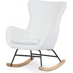 Autronic Houpací křeslo ATLAS bílá – Zboží Mobilmania