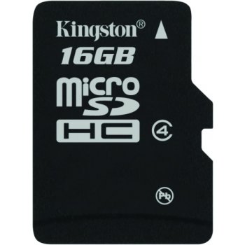 Kingston microSDHC 16 GB Class 4 SDC4/16GBSP