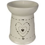1patro Porcelánová aroma lampa se srdíčky X2900 – Zboží Mobilmania
