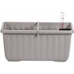 Plastia truhlík samozavlažovací Siesta LUX - taupe 40 cm – Zbozi.Blesk.cz