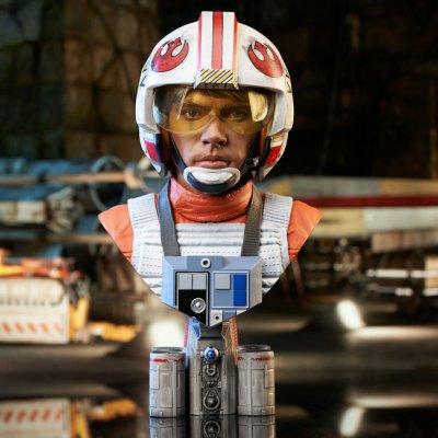 Gentle Giant Star Wars Episode IV Legends in 3D Bust 1/2 Luke Skywalker X-Wing Pilot 25 cm – Zbozi.Blesk.cz