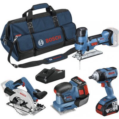 Bosch GDS 18V-300 + GKS 18V-LI + GBH 18V-21 + GST 18 V-LI + GSS 18V-10 0.615.990.N1C