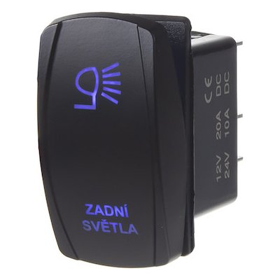 Rocker2 spínač ZADNÍ SVĚTLA 12/24V, STM 47137 – Hledejceny.cz