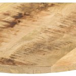 Omaxi 793481 Stolní deska masivní mangovníkové dřevo kulatá 15–16 mm 50 cm – Zboží Dáma