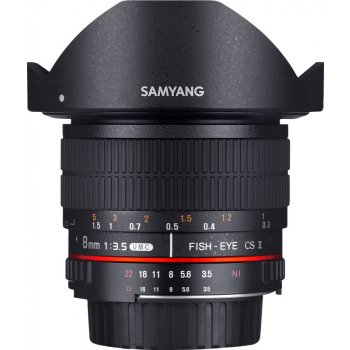 Samyang 8mm f/3.5 UMC Fish-eye CS II Pentax K