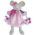 Doudou et Compagnie maňásek zajíček růžový 28 cm – Zbozi.Blesk.cz