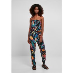 Ladies Viscose Bandeau Jumpsuit blackfruity