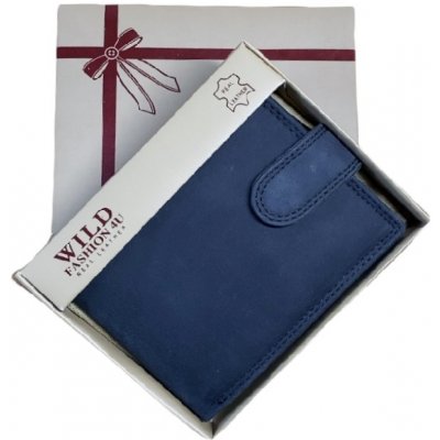 Pánská kožená peněženka s přezkou Wild Fashion4u black 304-L – Zboží Mobilmania