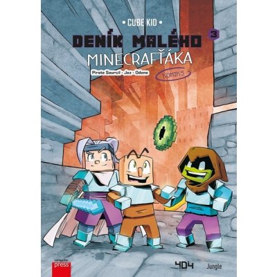 Deník malého Minecrafťáka: komiks 3 - Cube Kid – Zbozi.Blesk.cz