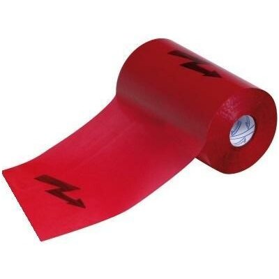 SEZ Folie Elektro 22/50 Krycí výstražná fólie - červená, elektro (blesk), 22cmx50m – Hledejceny.cz